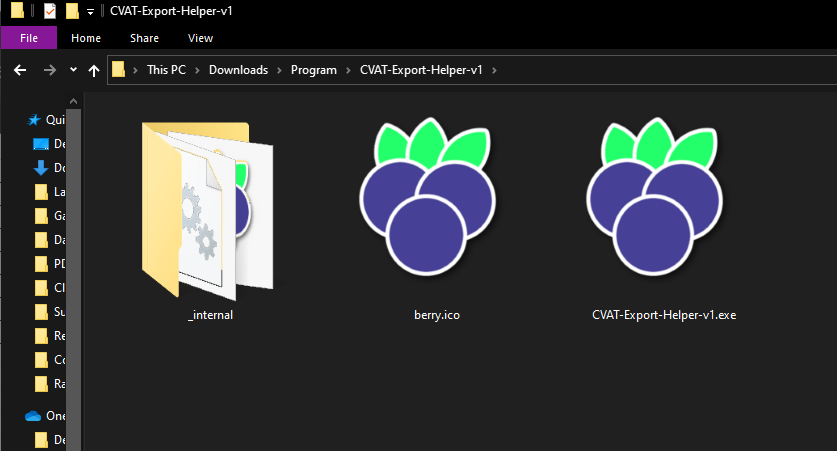 Exporting an Annotated Dataset (to Lambda) — Rowan Blueberry Project